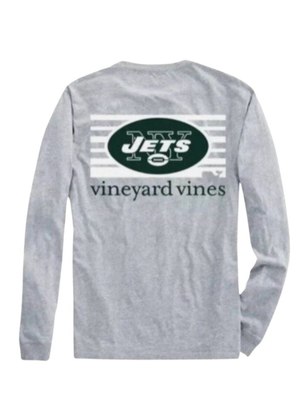 Vineyard Vines New York Jets Long Sleeve Tee